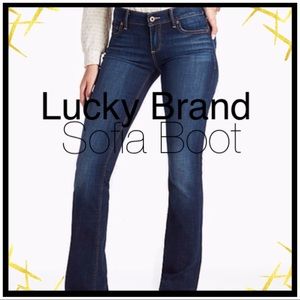 LuckyBrand Sofia Boot Cut Size 12/31 Regular